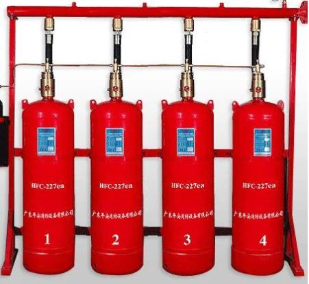 FM 200 fire fighting system