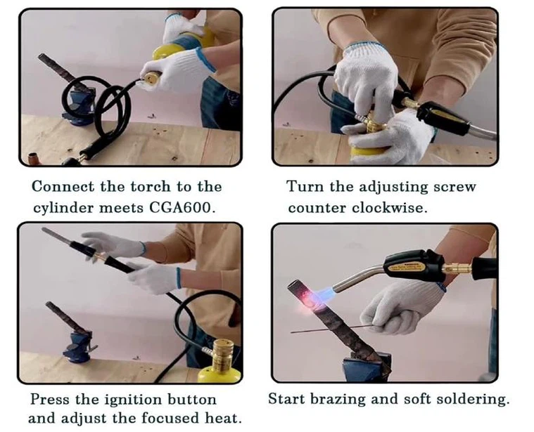welding with propane torch welding with propane torch