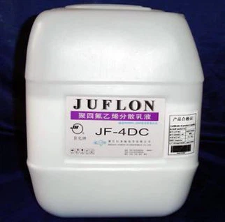 Tetrafluoroethylene Teflon PTFE Polymer and Resin Dispersion Emulsion JF-4DCA Materials