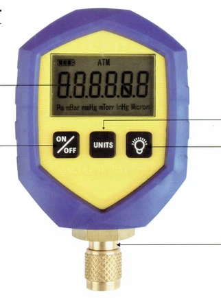 Digital Compact Vacuum Meter WK-VG89